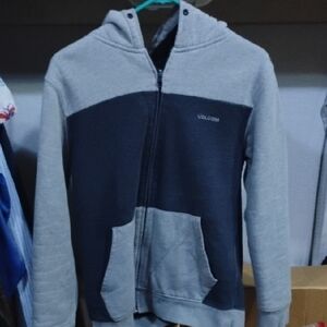 Volcom Gray and Black Hoodie